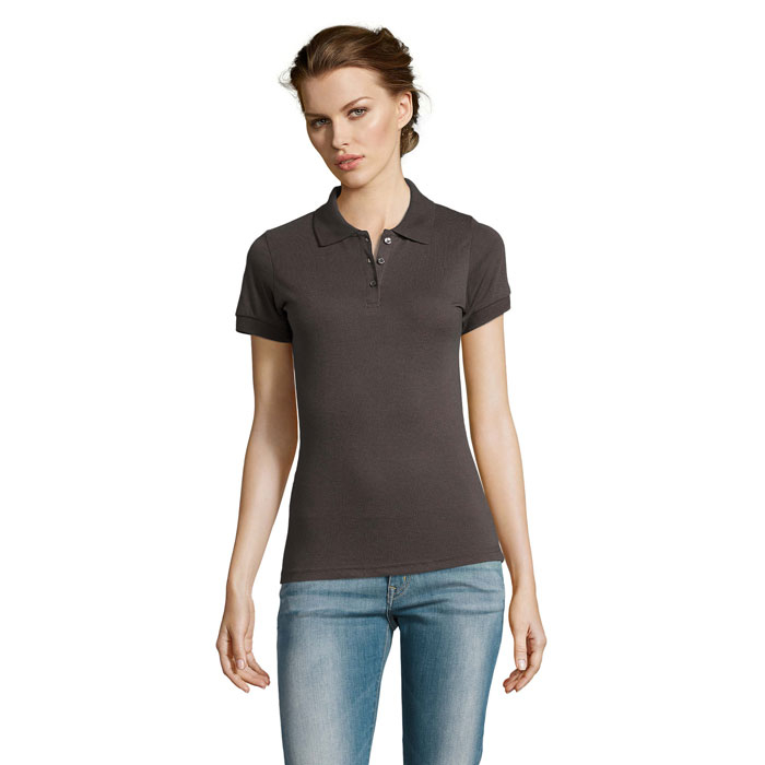 Polo femme promotionnel 200g - Prime Gris foncé